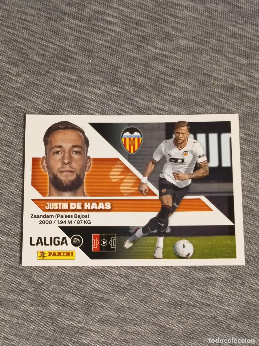 Cromos de f&uacute;tbol: Liga este 26 27 Panini DE HAAS FICHAJE N&deg;9 VALENCIA nuevo