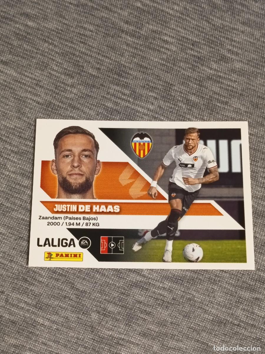 Cromos de f&uacute;tbol: Liga este 26 27 Panini DE HAAS FICHAJE N&deg;9 VALENCIA nuevo