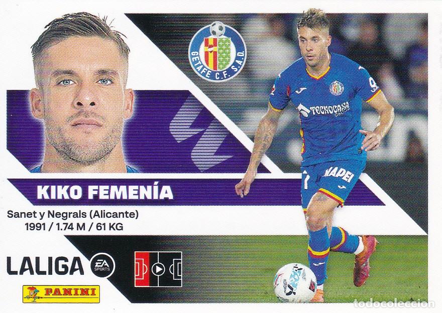 Cromos de f&uacute;tbol: ESTE 2026-27 * KIKO FEMEN&Iacute;A * N&ordm; 5 - DEL GETAFE (NUEVO DE SOBRE) (A-20)