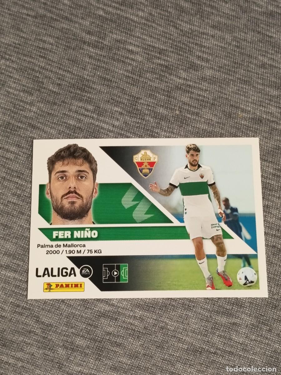 Cromos de f&uacute;tbol: Liga este 26 27 Panini FER NI&Ntilde;O FICHAJE N&deg;15 ELCHE nuevo