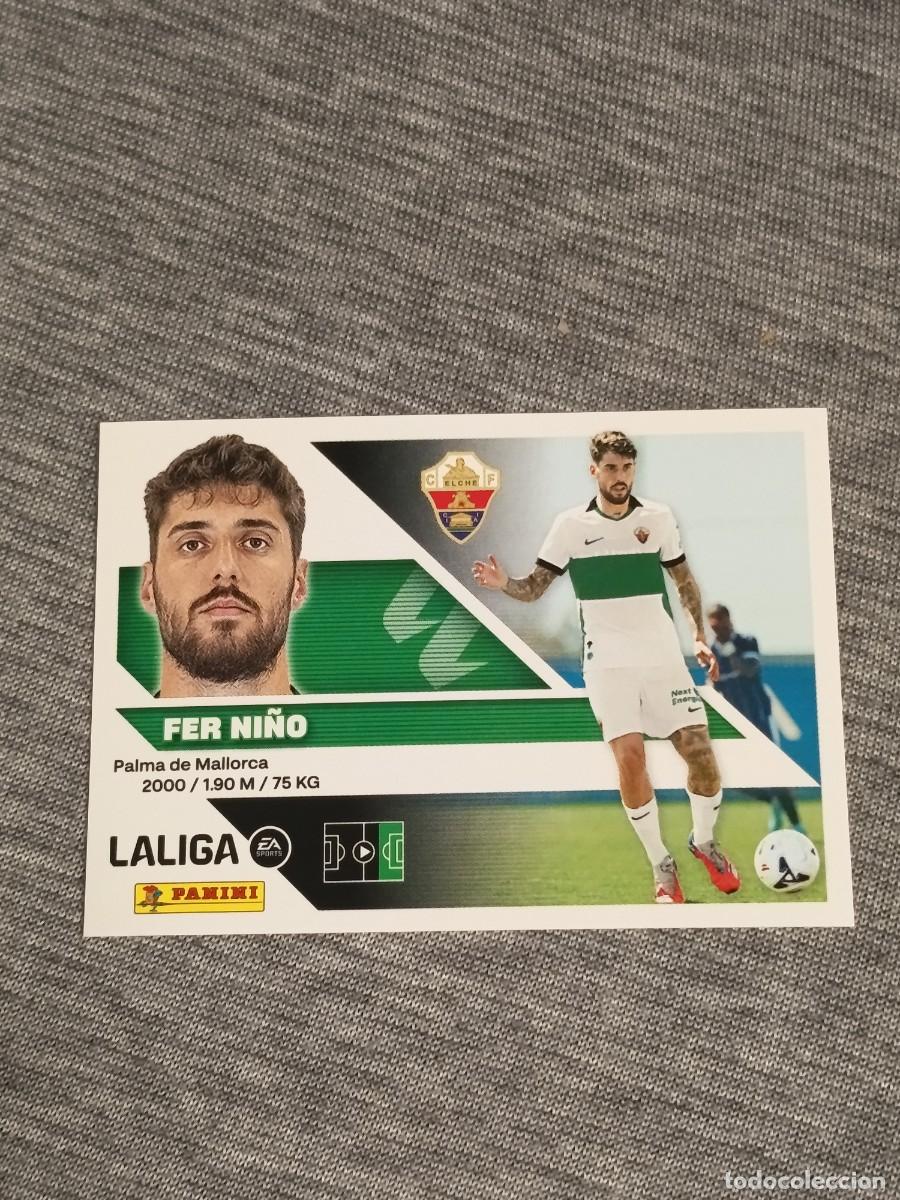Cromos de f&uacute;tbol: Liga este 26 27 Panini FER NI&Ntilde;O FICHAJE N&deg;15 ELCHE nuevo