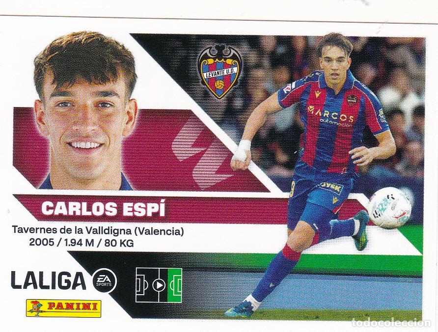 Cromos de f&uacute;tbol: ESTE 2026-27 * CARLOS ESP&Iacute; * N&ordm; 20 - DEL LEVANTE (NUEVO DE SOBRE) (A-20)