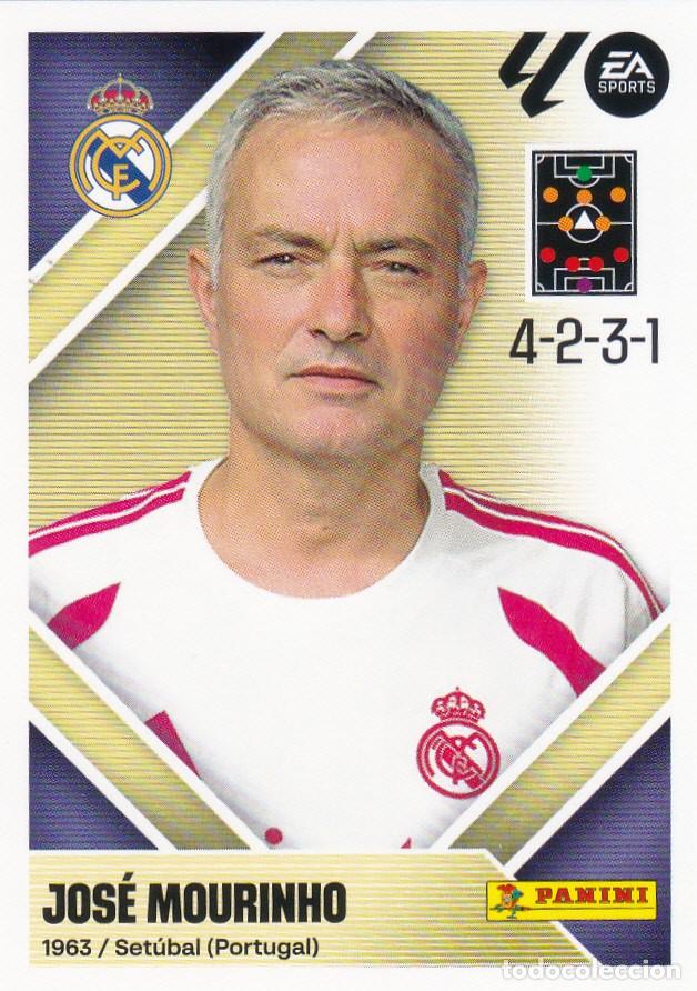 Cromos de f&uacute;tbol: ESTE 2026-27 * JOS&Eacute; MOURINHO* N&ordm; 2 - DEL REAL MADRID (NUEVO DE SOBRE) (A-20)