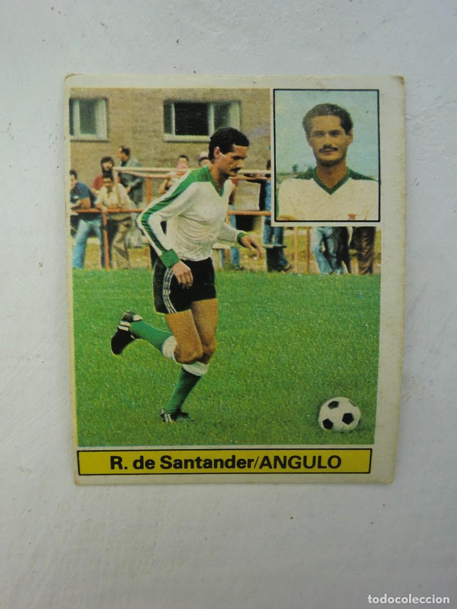 Cromos de f&uacute;tbol: Cromo de f&uacute;tbol LIGA ESTE 81-82 1981-1982: ANGULO (Racing de Santander), &uacute;ltimos fichajes N&ordm; 14