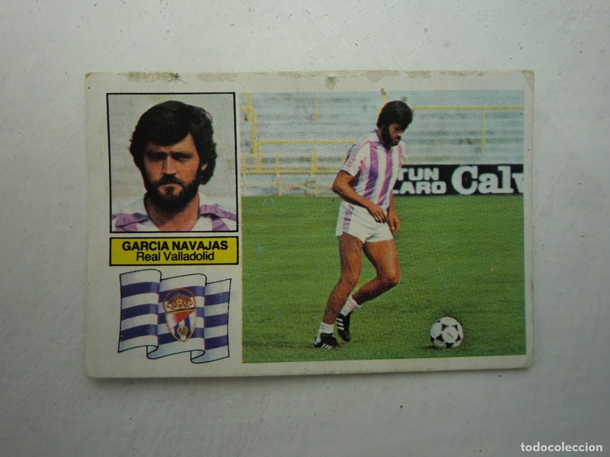 Cromos de f&uacute;tbol: Cromo de f&uacute;tbol LIGA ESTE 82-83 1982-1983: GARC&Iacute;A NAVAJAS (Valladolid), &uacute;ltimos fichajes N&ordm; 18