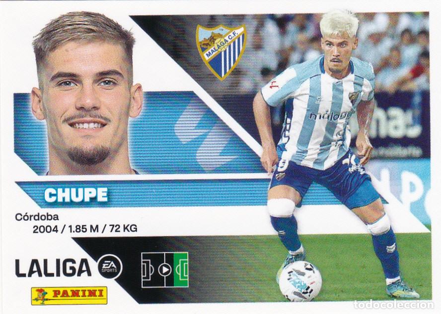 Cromos de f&uacute;tbol: ESTE 2026-27 * CHUPE * N&ordm; 20 - DEL M&Aacute;LAGA (NUEVO DE SOBRE) (A-20)
