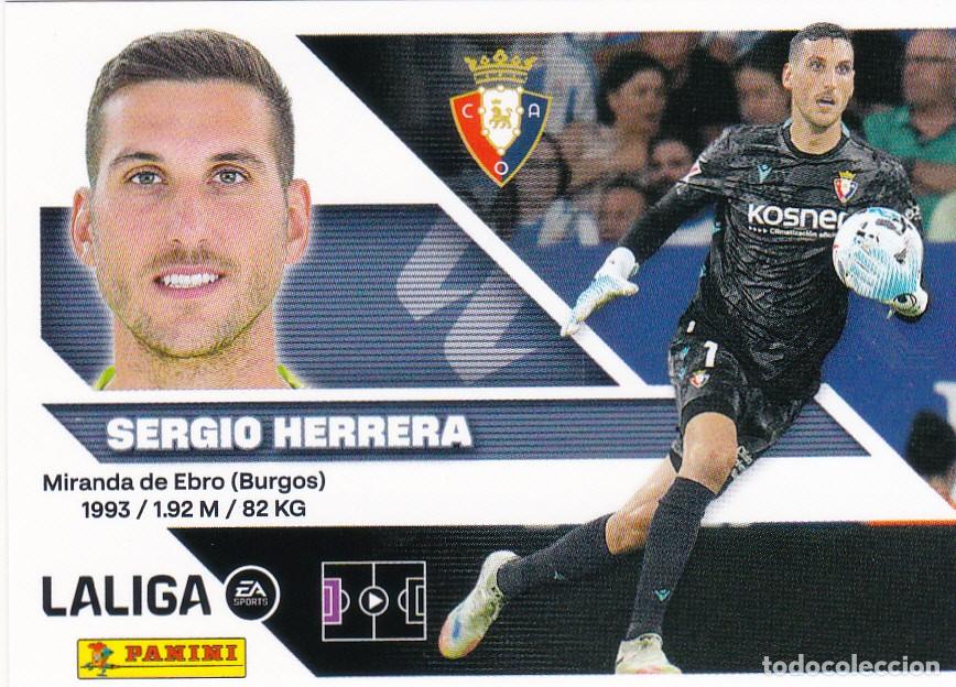 Cromos de f&uacute;tbol: ESTE 2026-27 * SERGIO HERRERA * N&ordm; 3 - DEL OSASUNA (NUEVO DE SOBRE) (A-20)