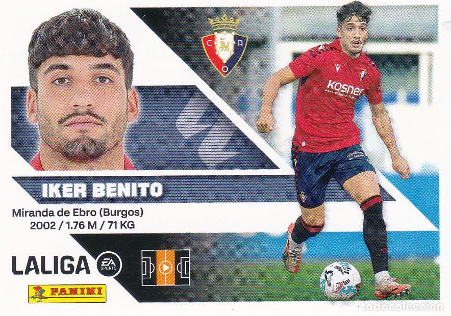 Cromos de f&uacute;tbol: ESTE 2026-27 * IKER BENITO * N&ordm; 16 - DEL OSASUNA (NUEVO DE SOBRE) (A-20)
