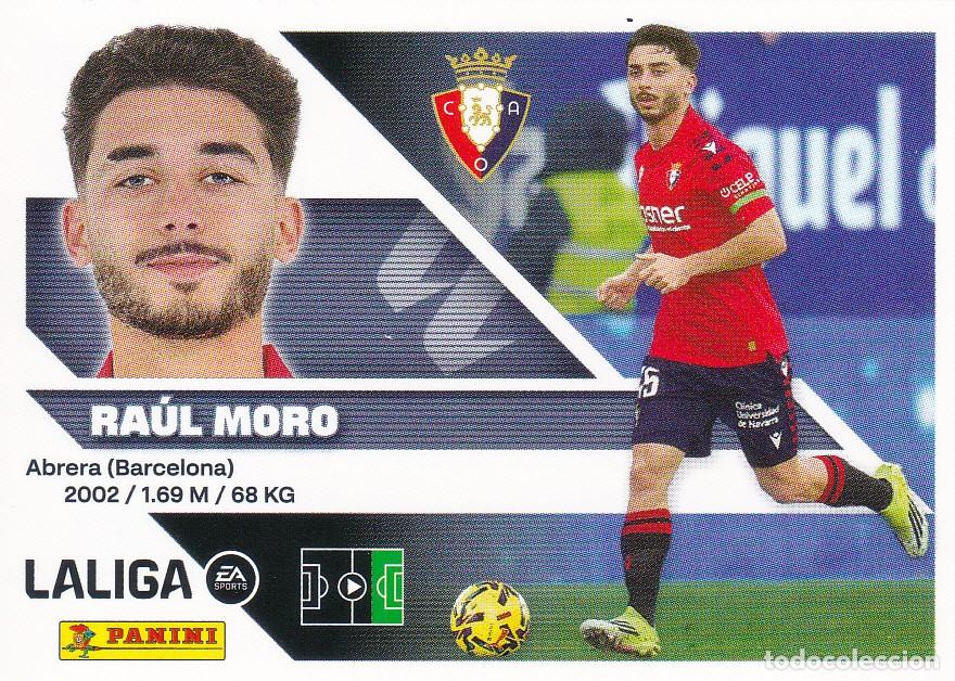 Figurine di Calcio: ESTE 2026-27 * RA&Uacute;L MORO * N&ordm; 17 - DEL OSASUNA (NUEVO DE SOBRE) (A-20)