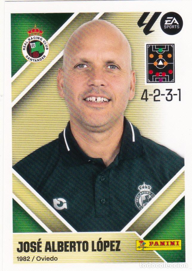 Cromos de f&uacute;tbol: ESTE 2026-27 * JOS&Eacute; ALBERTO L&Oacute;PEZ * N&ordm; 2 - DEL RACING (NUEVO DE SOBRE) (A-20)