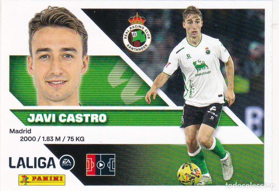 Cromos de f&uacute;tbol: ESTE 2026-27 * JAVI CASTRO * N&ordm; 8 - DEL RACING (NUEVO DE SOBRE) (A-20)