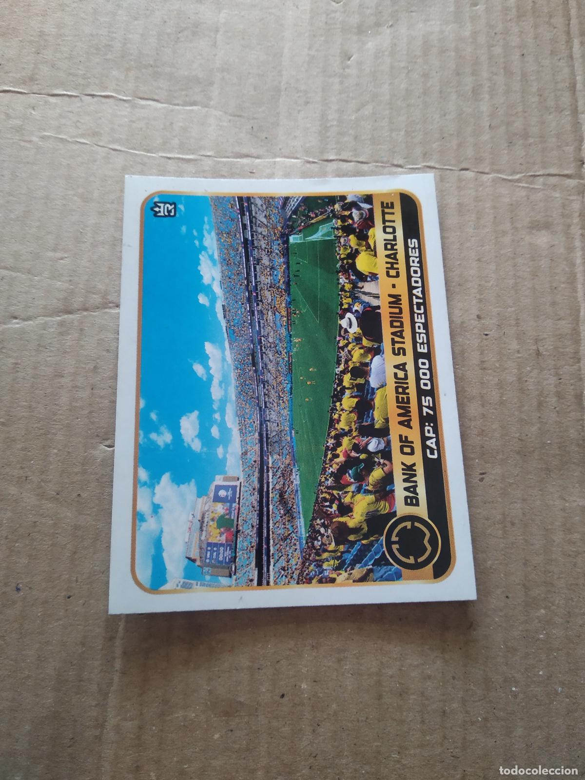 Cromos de f&uacute;tbol: 2 ESTADIO CAMPO BANK OF AMERICA CHARLOTTE CROMO FUTBOL MUNDIAL DE CLUBES 2025 3 REYES