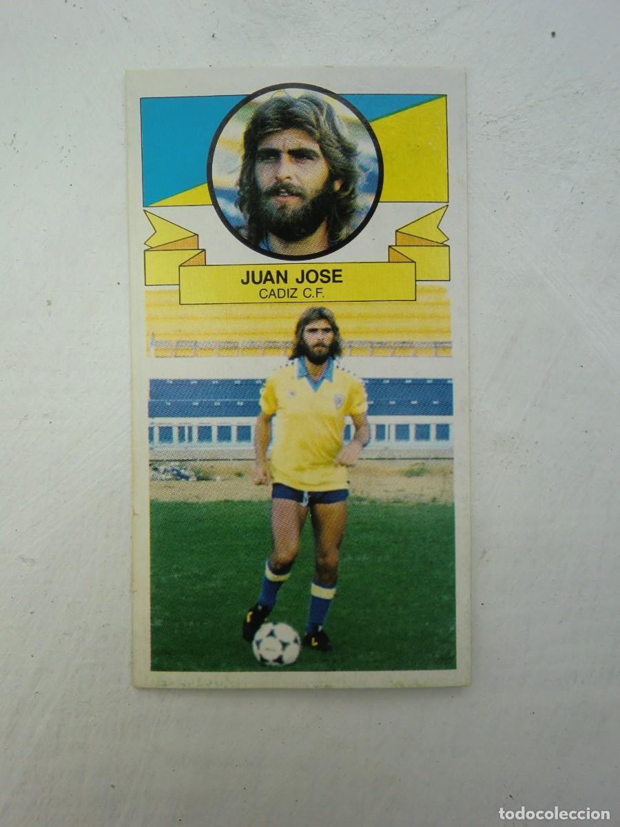 Cromos de f&uacute;tbol: Cromo de f&uacute;tbol LIGA ESTE 85-86 1985-1986: JUAN JOS&Eacute; (C&aacute;diz), &uacute;ltimos fichajes N&ordm; 11