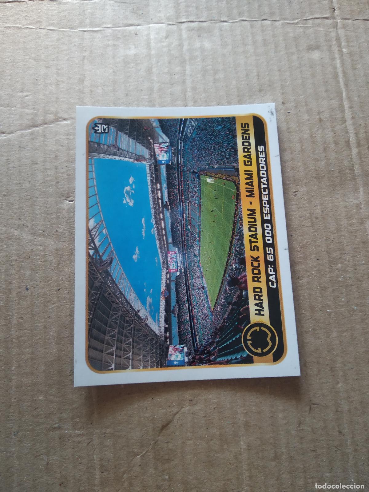 Cromos de f&uacute;tbol: 5 ESTADIO CAMPO HARD ROCK MIAMI GARDENS CROMO FUTBOL MUNDIAL DE CLUBES 2025 3 REYES