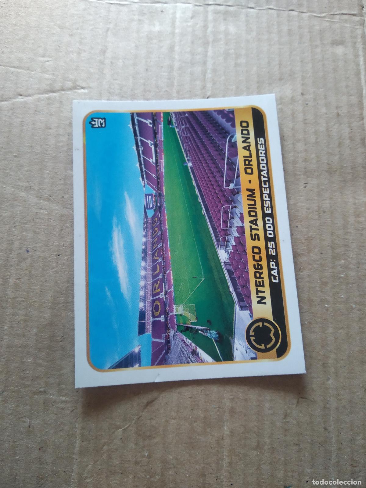 Cromos de f&uacute;tbol: 6 ESTADIO CAMPO INTERCO ORLANDO CROMO FUTBOL MUNDIAL DE CLUBES 2025 3 REYES