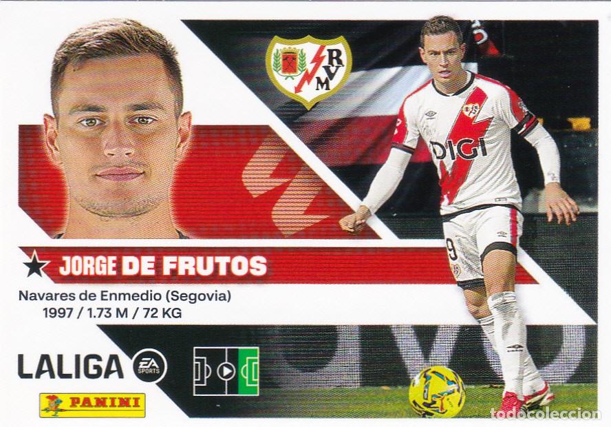 Cromos de f&uacute;tbol: ESTE 2026-27 * DE FRUTOS * N&ordm; 16 - DEL RAYO VALLECANO (NUEVO DE SOBRE) (A-20)