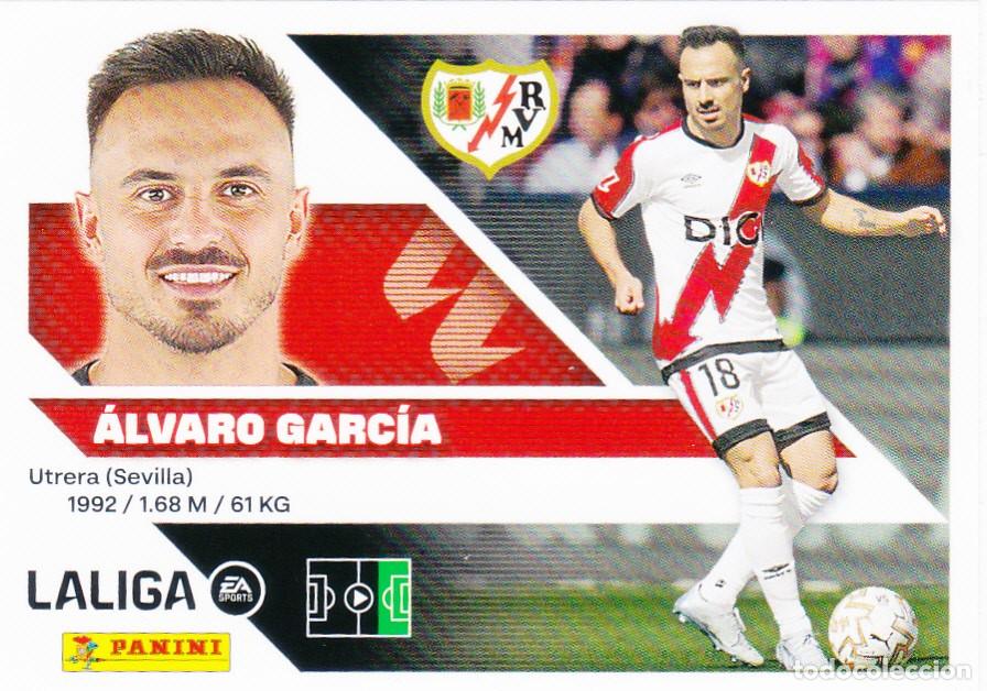 Cromos de f&uacute;tbol: ESTE 2026-27 * &Aacute;LVARO GARC&Iacute;A * N&ordm; 18 - DEL RAYO VALLECANO (NUEVO DE SOBRE) (A-20)