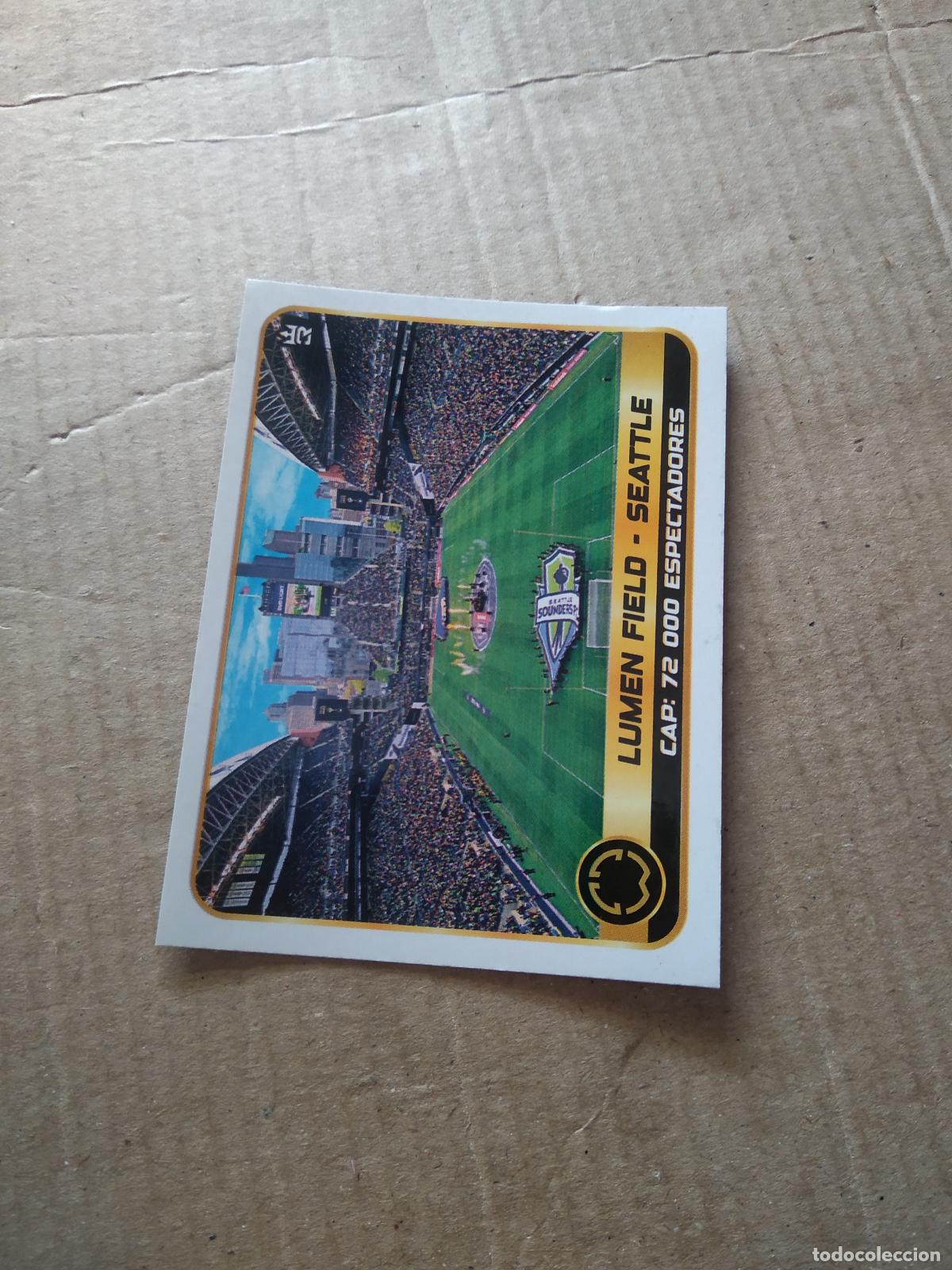 Cromos de f&uacute;tbol: 8 ESTADIO CAMPO LUMEN FIELD SEATTLE CROMO FUTBOL MUNDIAL DE CLUBES 2025 3 REYES
