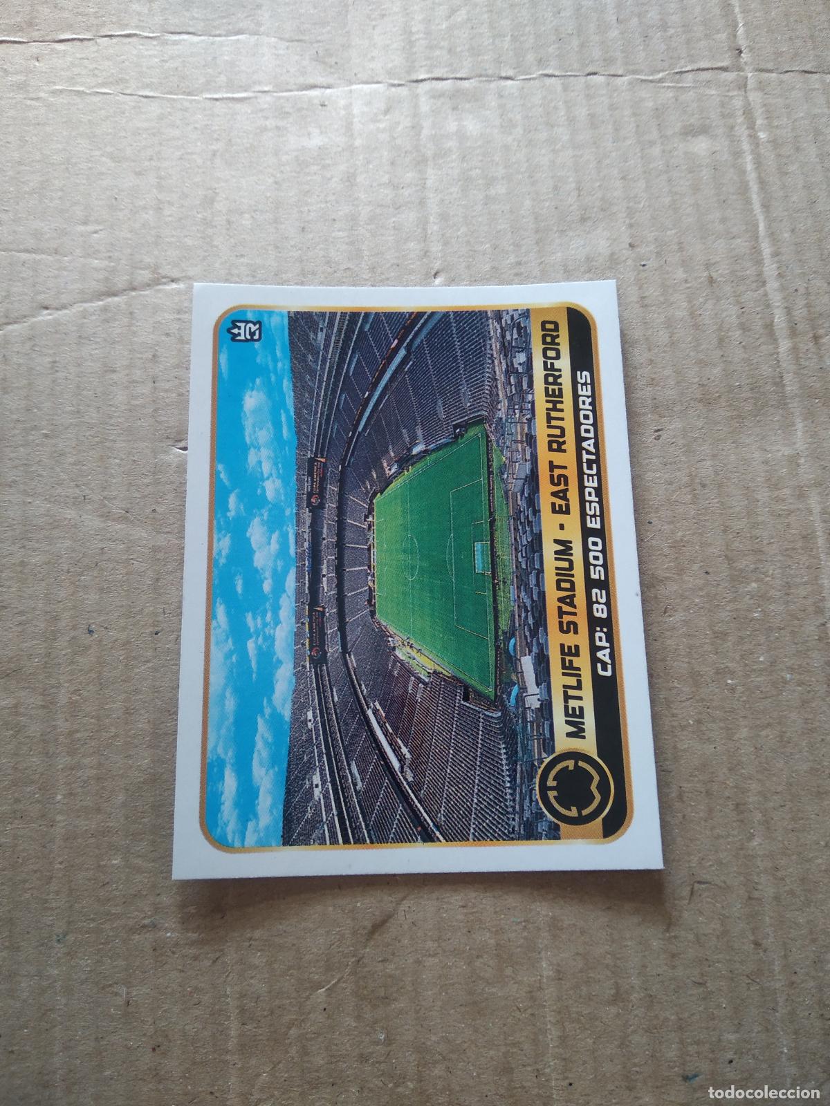 Figurine di Calcio: 10 ESTADIO CAMPO METLIFE EAST RUTHERFORD CROMO FUTBOL MUNDIAL DE CLUBES 2025 3 REYES