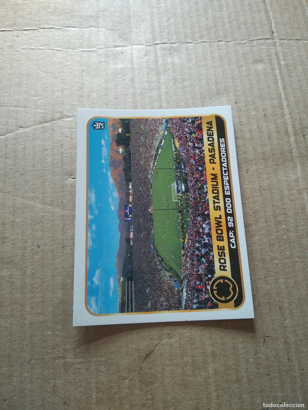 Figurine di Calcio: 11 ESTADIO CAMPO ROSE BOWL PASADENA CROMO FUTBOL MUNDIAL DE CLUBES 2025 3 REYES