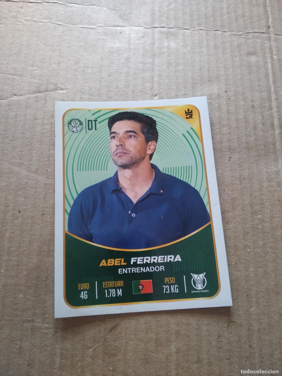 Figurine di Calcio: 14 ABEL FERREIRA PALMEIRAS CROMO FUTBOL MUNDIAL DE CLUBES 2025 3 REYES