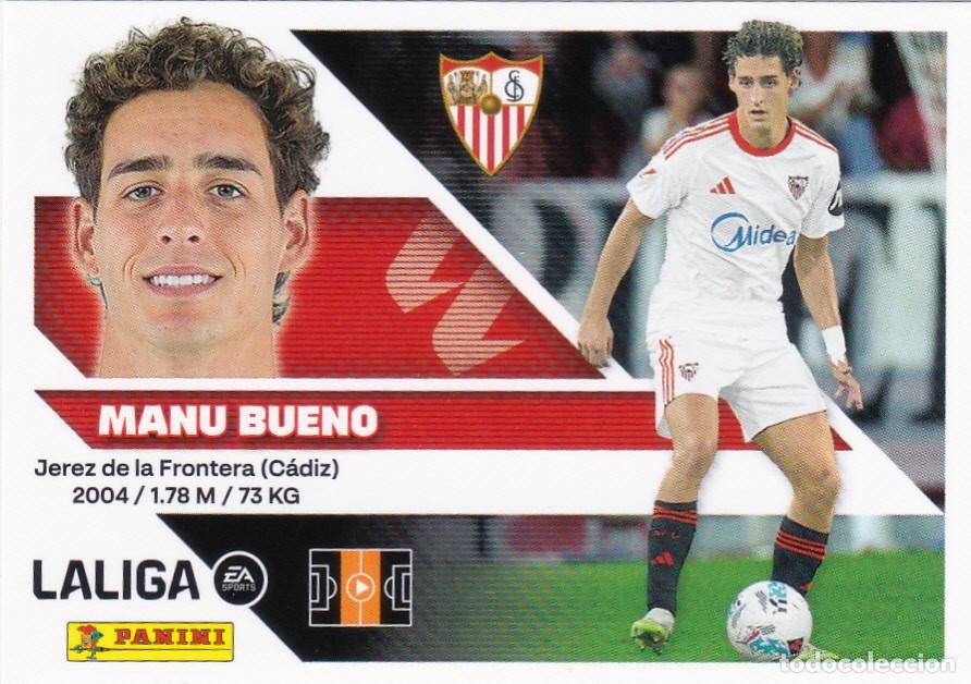 Figurine di Calcio: ESTE 2026-27 * MANU BUENO* N&ordm; 16 - DEL SEVILLA (NUEVO DE SOBRE) (A-20)