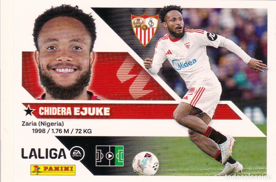 Figurine di Calcio: ESTE 2026-27 * EJUKE* N&ordm; 18 - DEL SEVILLA (NUEVO DE SOBRE) (A-20)