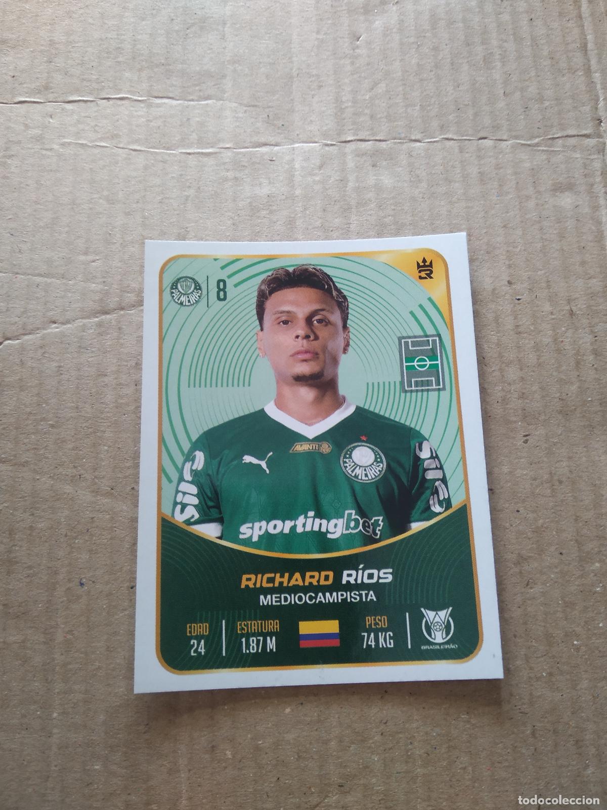 Cromos de f&uacute;tbol: 22 RICHARD RIOS PALMEIRAS CROMO FUTBOL MUNDIAL DE CLUBES 2025 3 REYES