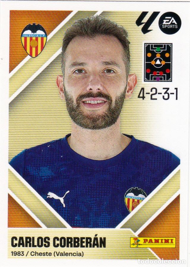 Cromos de f&uacute;tbol: ESTE 2026-27 * CARLOS CORBER&Aacute;N * N&ordm; 2 - DEL VALENCIA (NUEVO DE SOBRE) (A-20)