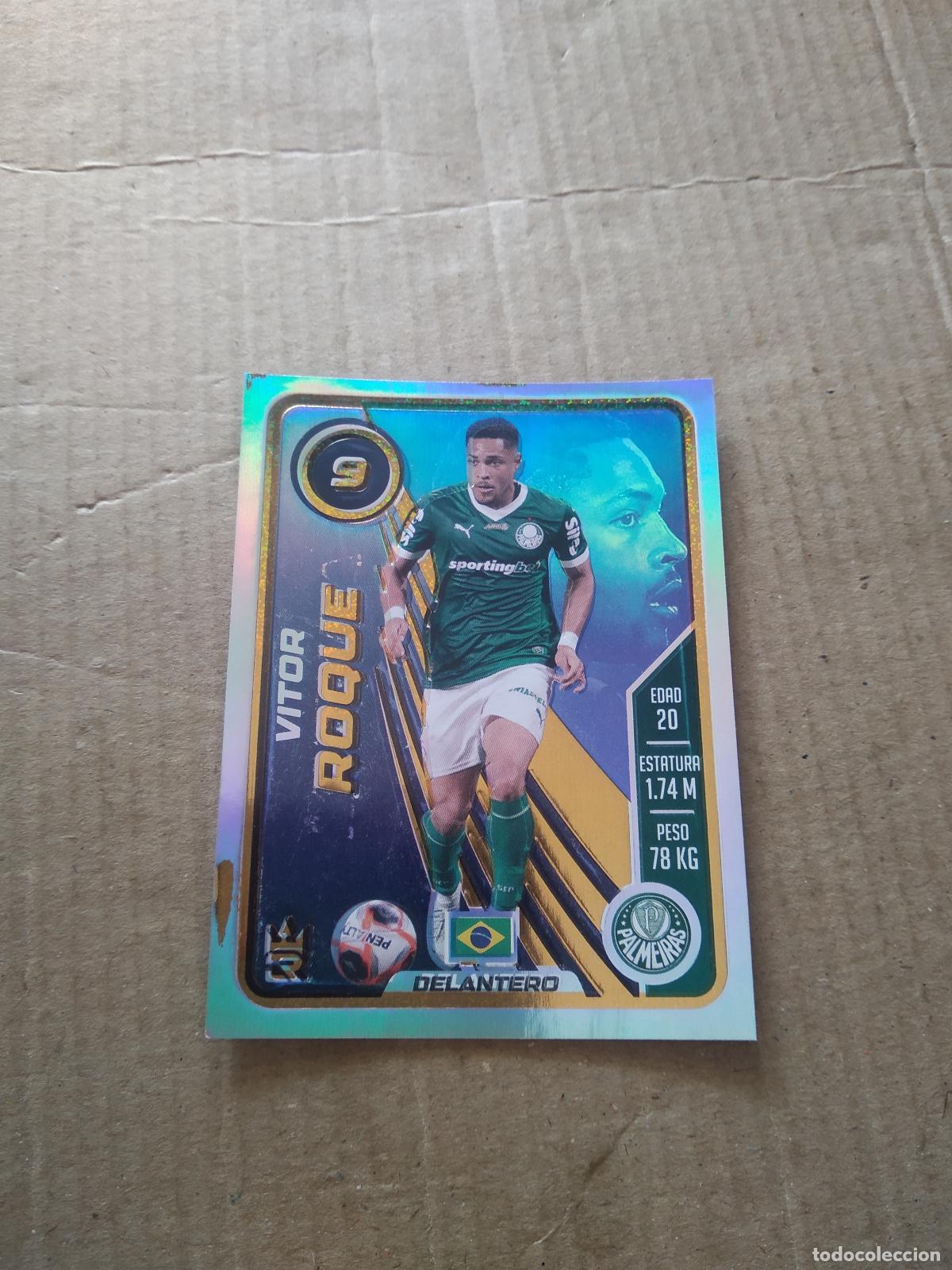 Cromos de f&uacute;tbol: 25 VITOR ROQUE PALMEIRAS CROMO FUTBOL MUNDIAL DE CLUBES 2025 3 REYES