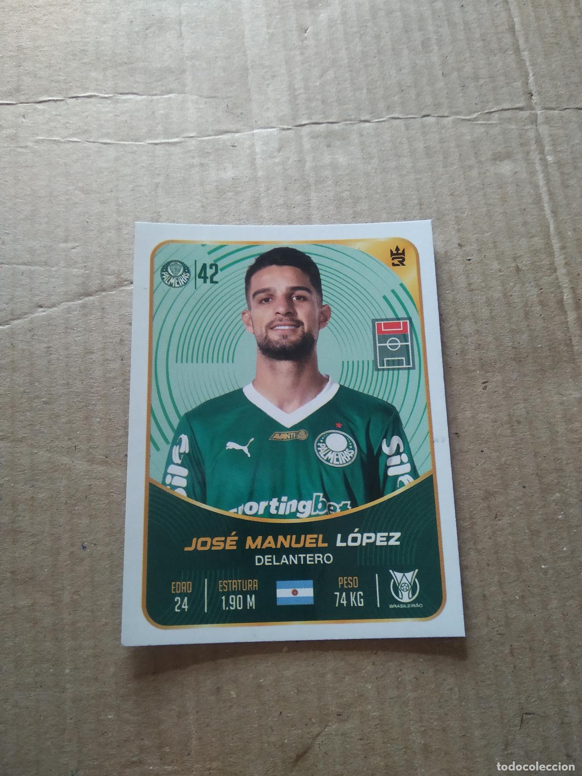 Cromos de f&uacute;tbol: 27 JOSE MANUEL LOPEZ PALMEIRAS CROMO FUTBOL MUNDIAL DE CLUBES 2025 3 REYES