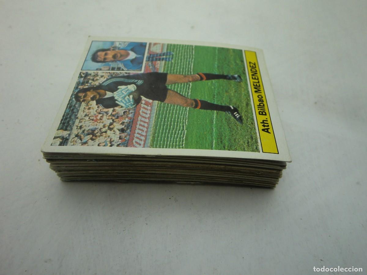 Cromos de f&uacute;tbol: Lote de 37 cromos de f&uacute;tbol LIGA ESTE 81-82 1981-1982. Ninguno repetido