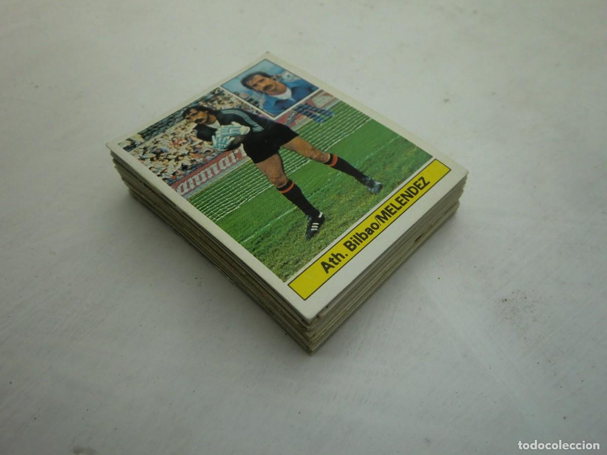 Cromos de Futebol: Lote de 37 cromos de f&uacute;tbol LIGA ESTE 81-82 1981-1982. Ninguno repetido