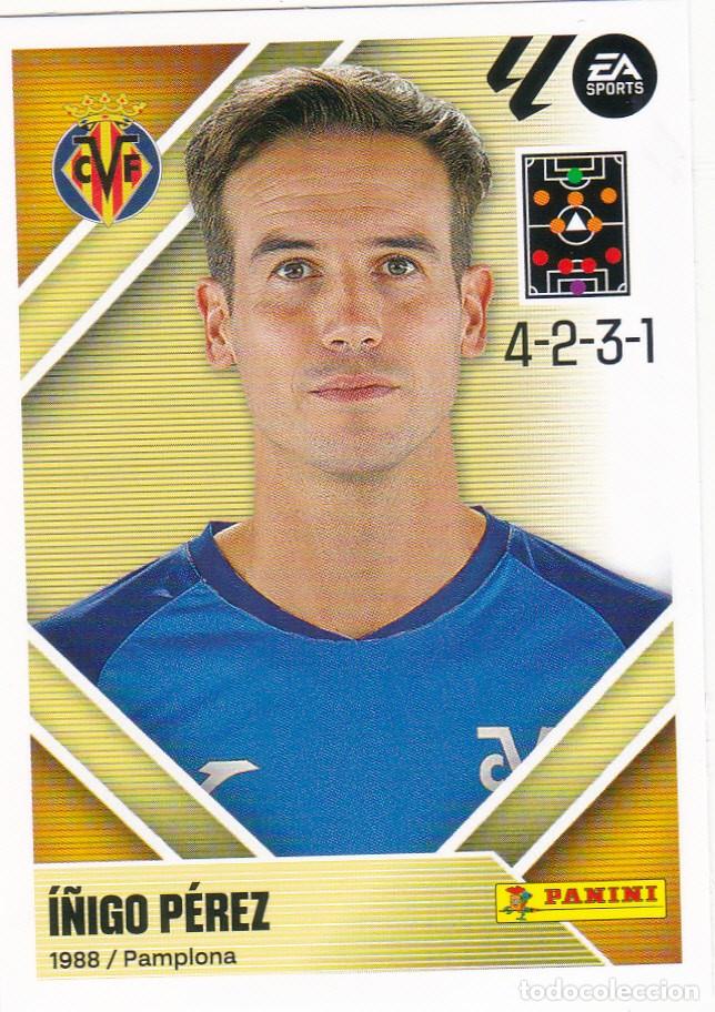 Figurine di Calcio: ESTE 2026-27 * I&Ntilde;IGO P&Eacute;REZ * N&ordm; 2 - DEL VILLARREAL (NUEVO DE SOBRE) (A-20)