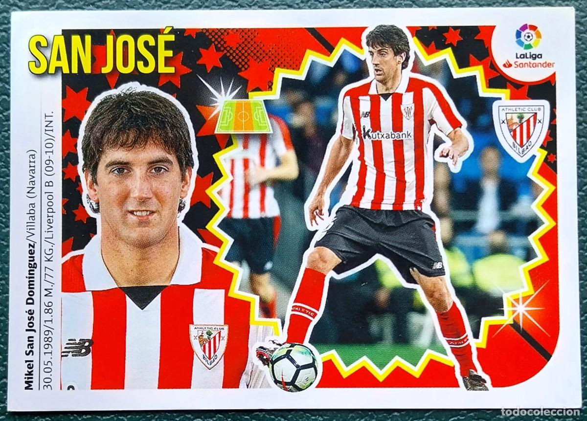 Football Stickers: 8A / 8 A SAN JOSE ATHLETIC DE BILBAO CROMOS ALBUM EDICIONES ESTE 2018 2019 18 19