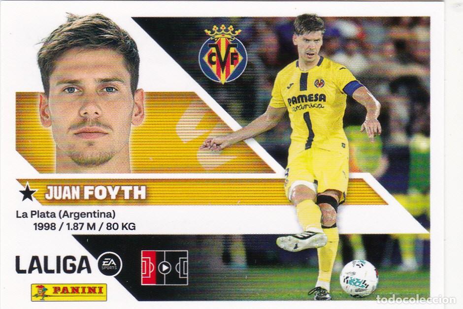 Football Stickers: ESTE 2026-27 * FOYTH * N&ordm; 7A - DEL VILLARREAL (NUEVO DE SOBRE) (A-20)