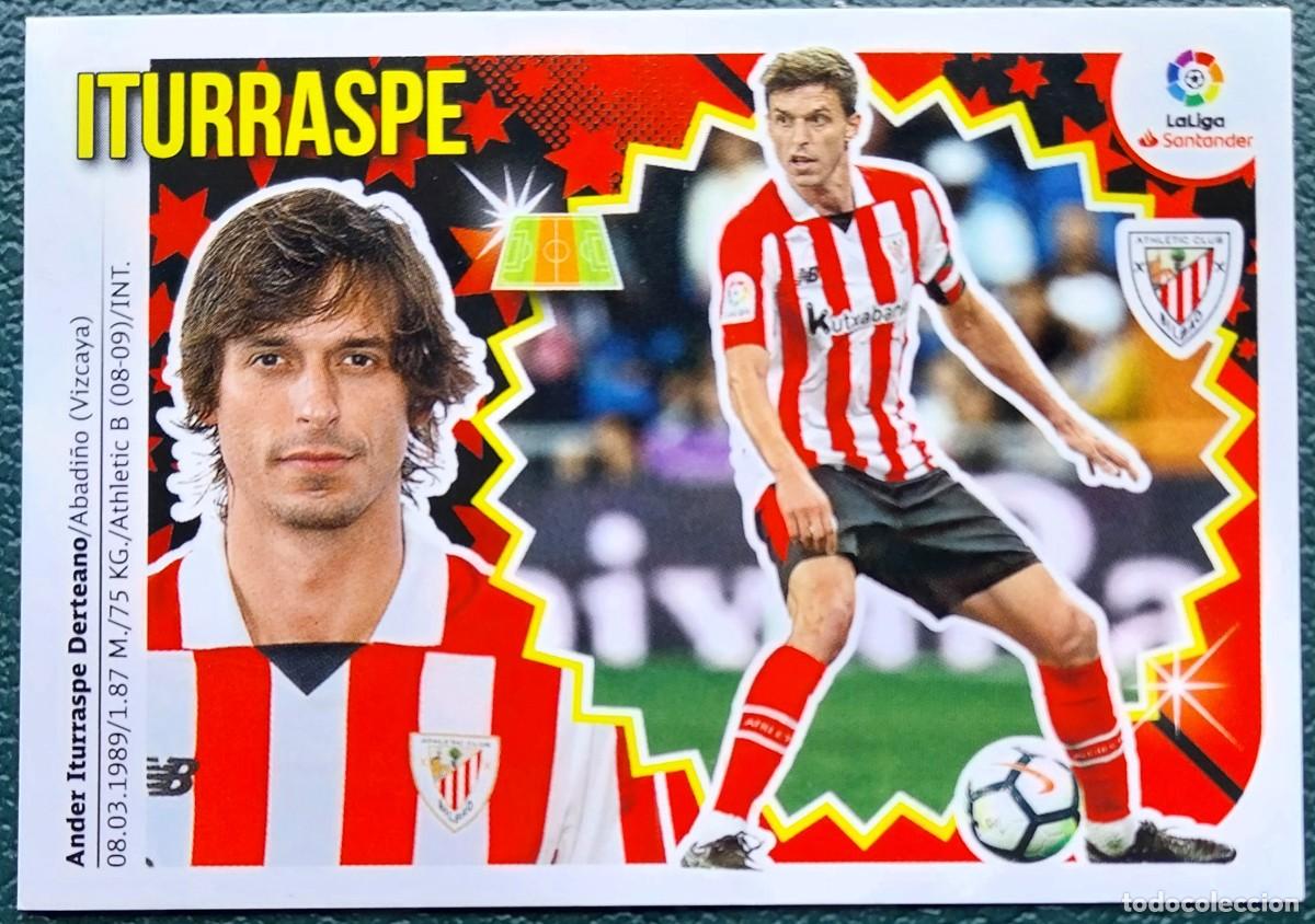 Football Stickers: 11B / 11 B ITURRASPE ATHLETIC DE BILBAO CROMOS ALBUM EDICIONES ESTE 2018 2019 18 19