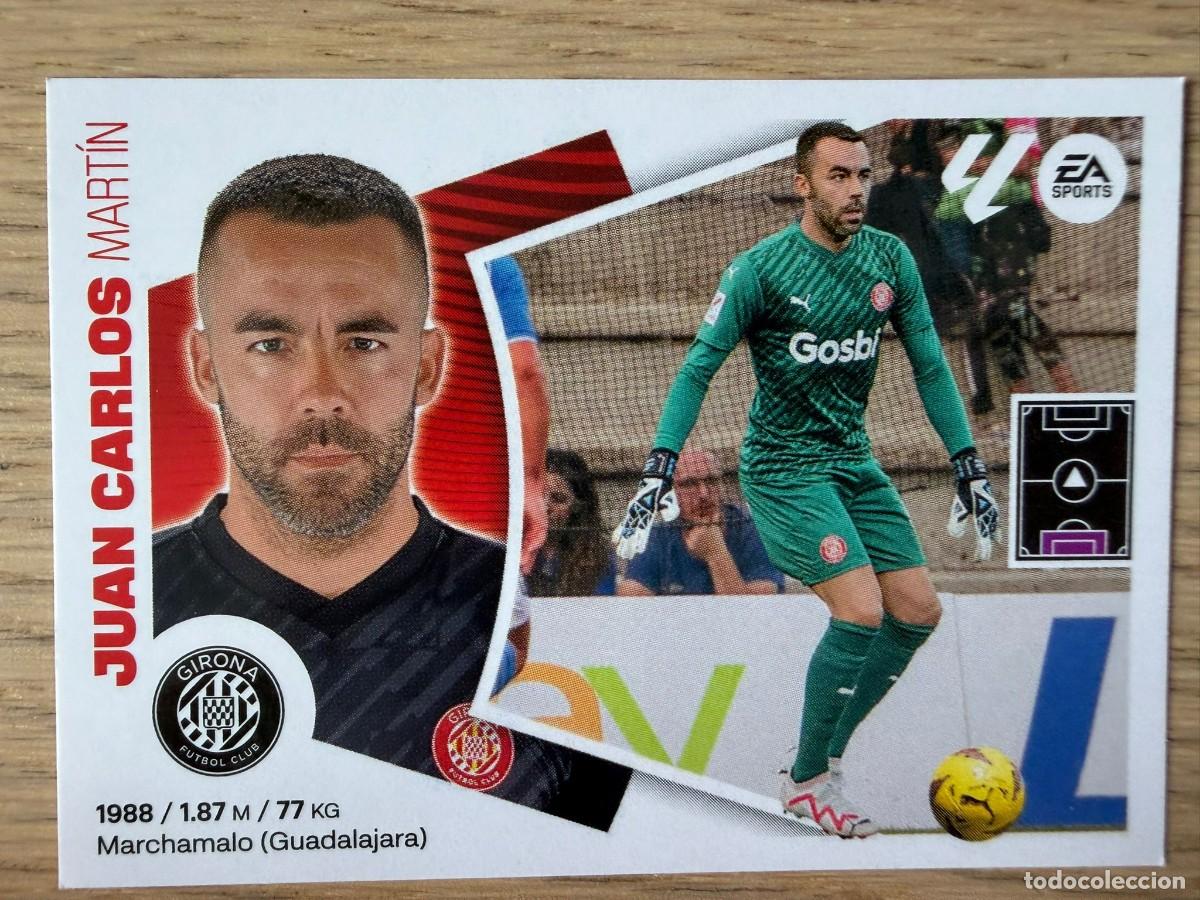 Football Stickers: 4 JUAN CARLOS GIRONA 24 25 2024 2025 LIGA EA SPORTS COLECCIONES ESTE SIN PEGAR STICKER