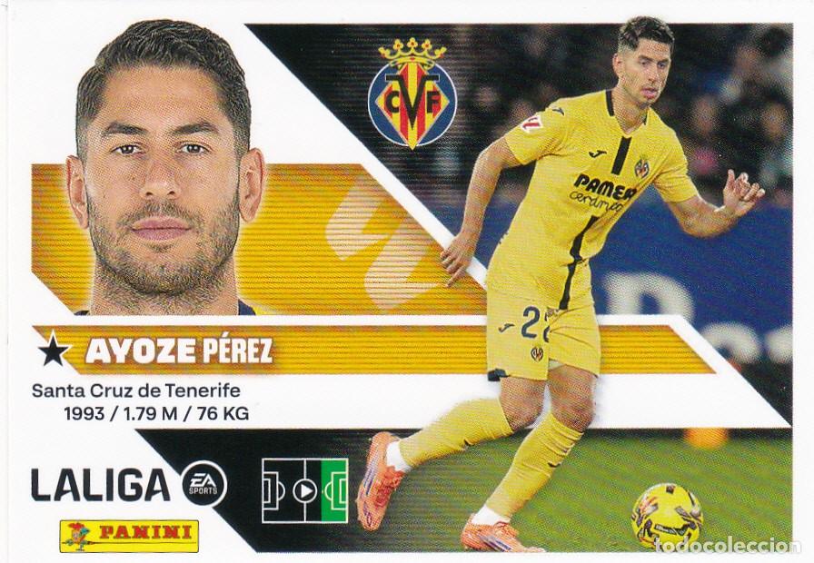 Football Stickers: ESTE 2026-27 * AYOZE * N&ordm; 17 - DEL VILLARREAL (NUEVO DE SOBRE) (A-20)