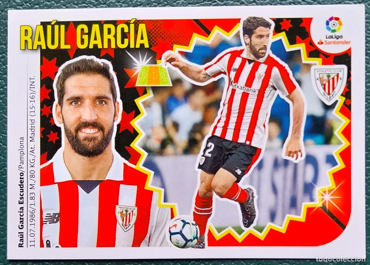Cromos de Futebol: 12 RAUL GARCIA ATHLETIC DE BILBAO CROMOS ALBUM EDICIONES ESTE 2018 2019 18 19