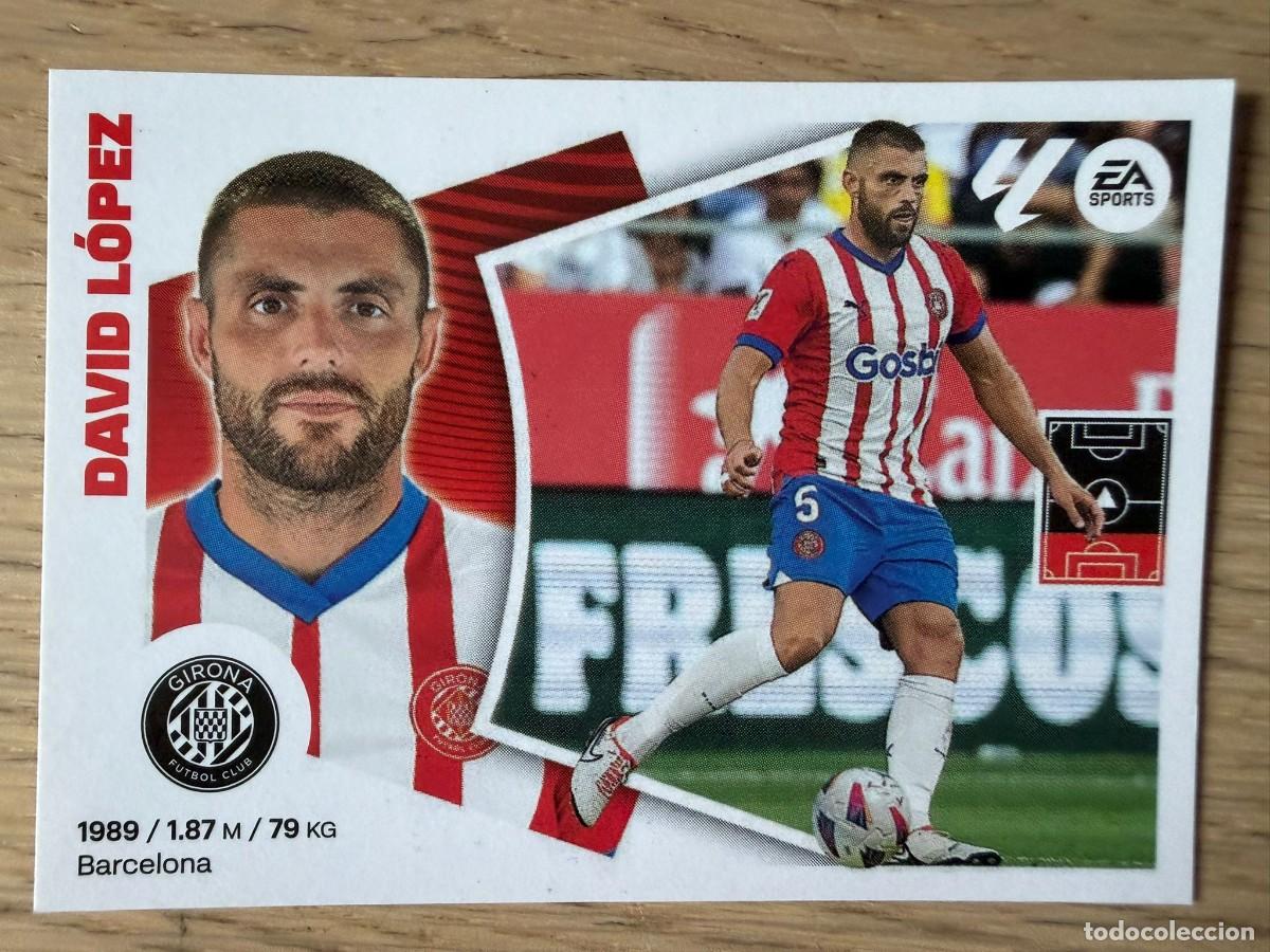 Cromos de Futebol: 9 DAVID LOPEZ GIRONA 24 25 2024 2025 LIGA EA SPORTS COLECCIONES ESTE SIN PEGAR STICKER