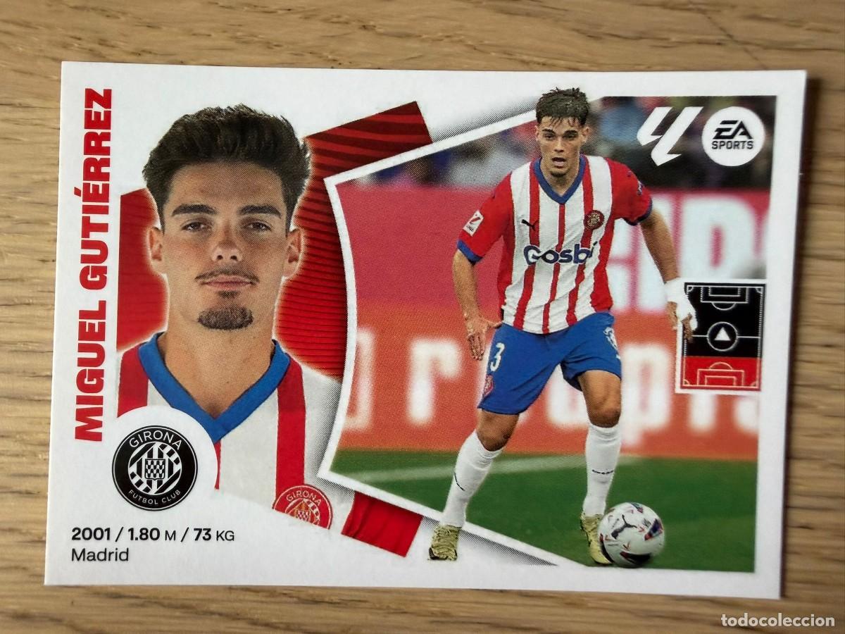 Cromos de Futebol: 10 MIGUEL GUTIERREZ GIRONA 24 25 2024 2025 LIGA EA SPORTS COLECCIONES ESTE SIN PEGAR STICKER