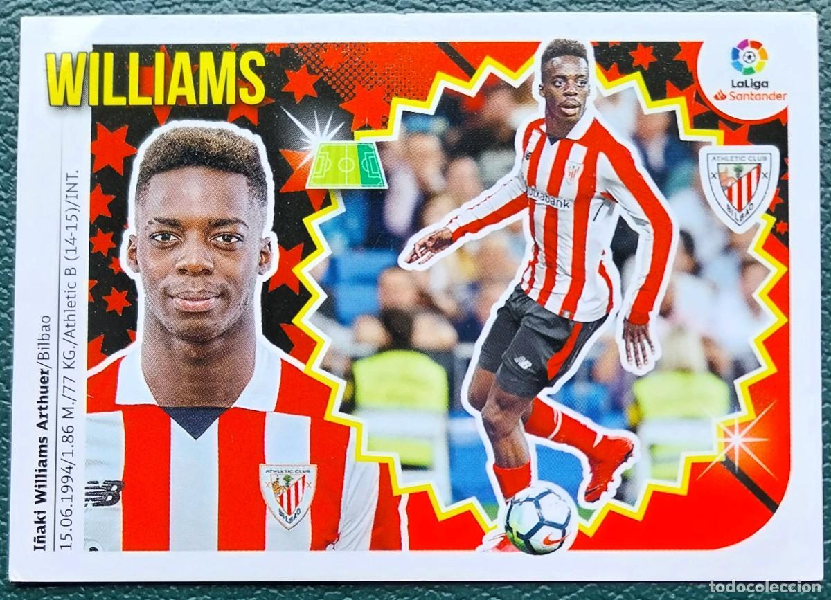 Cromos de Futebol: 15 WILLIAMS ATHLETIC DE BILBAO CROMOS ALBUM EDICIONES ESTE 2018 2019 18 19