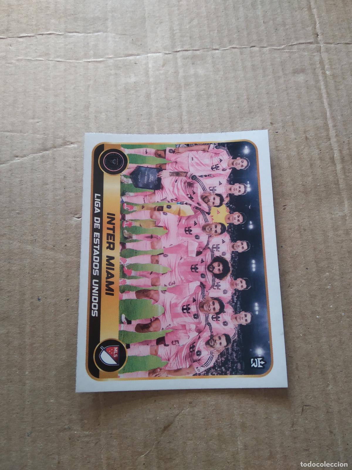 Cromos de f&uacute;tbol: 43 EQUIPO PLANTILLA INTER MIAMI MESSI CROMO FUTBOL MUNDIAL DE CLUBES 2025 3 REYES