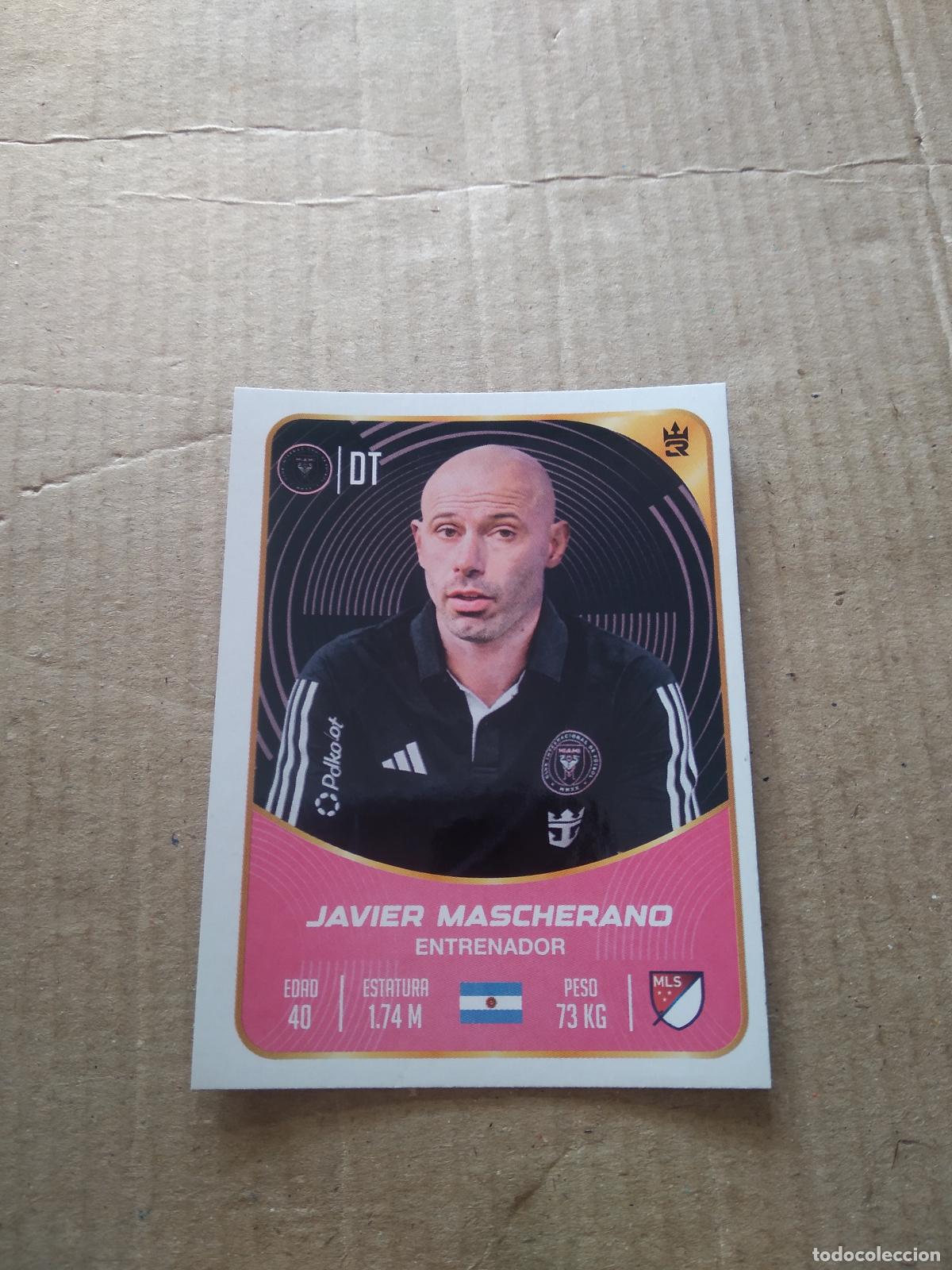 Cromos de f&uacute;tbol: 44 MASCHERANO INTER MIAMI CROMO FUTBOL MUNDIAL DE CLUBES 2025 3 REYES