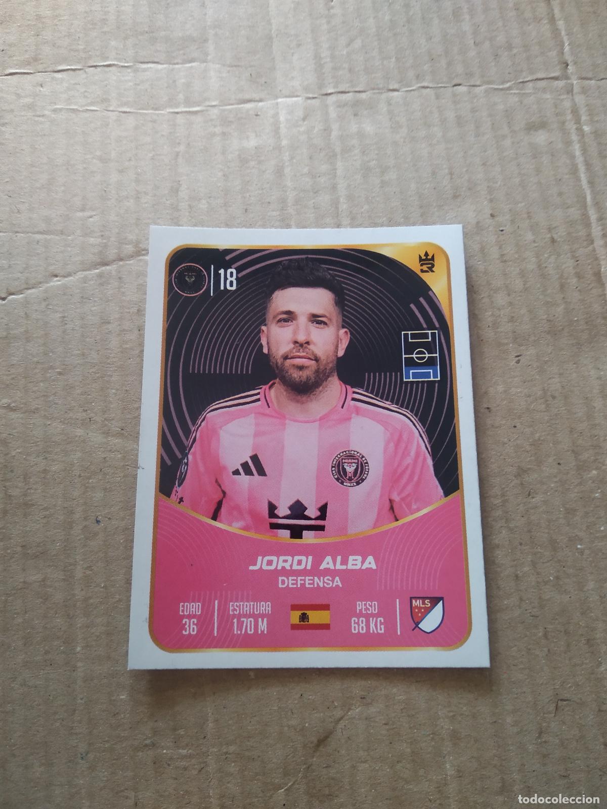 Cromos de f&uacute;tbol: 47 JORDI ALBA INTER MIAMI CROMO FUTBOL MUNDIAL DE CLUBES 2025 3 REYES