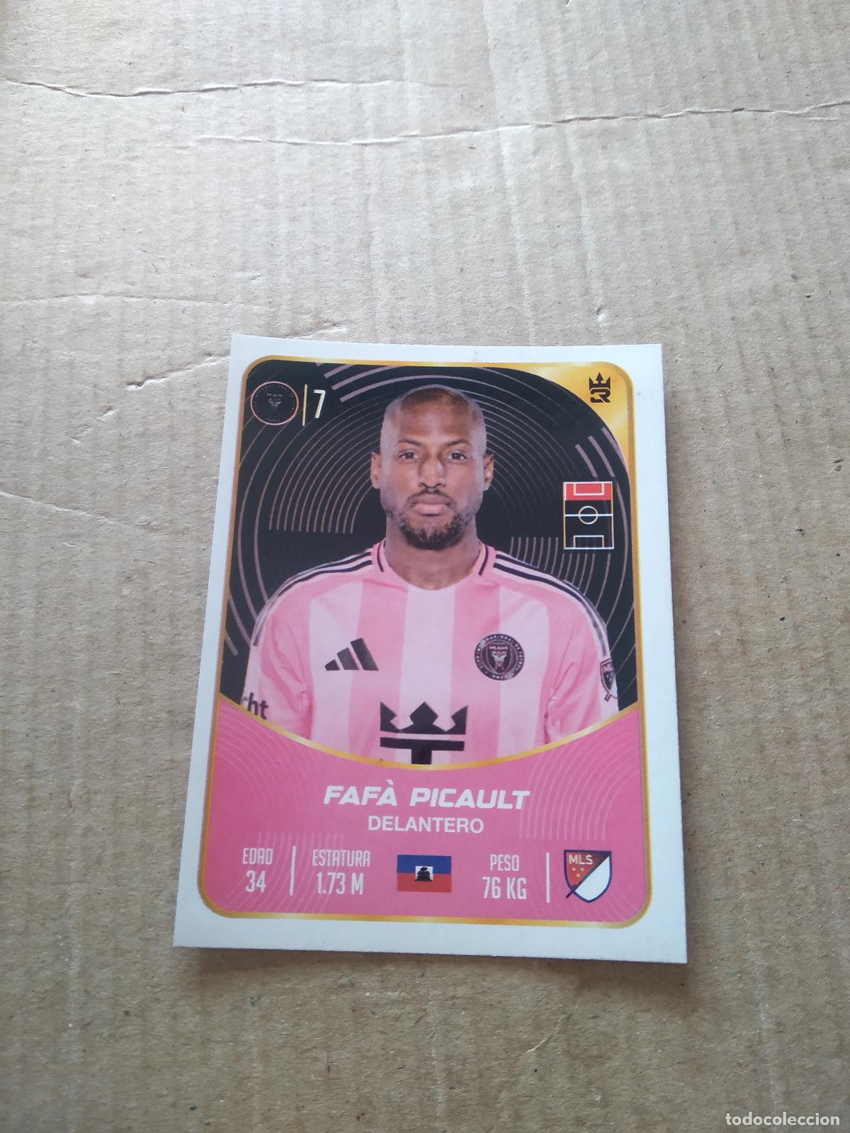 Cromos de f&uacute;tbol: 58 FAFA PICAULT INTER MIAMI CROMO FUTBOL MUNDIAL DE CLUBES 2025 3 REYES