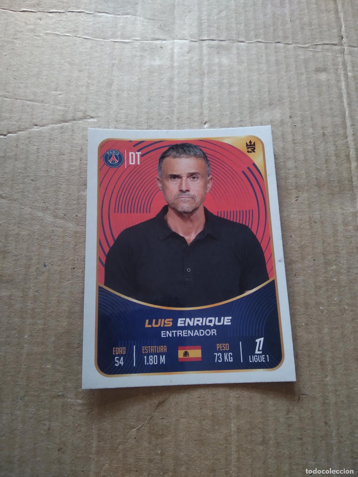 Cromos de f&uacute;tbol: 60 LUIS ENRIQUE PARIS SAINT GERMAIN PSG CROMO FUTBOL MUNDIAL DE CLUBES 2025 3 REYES