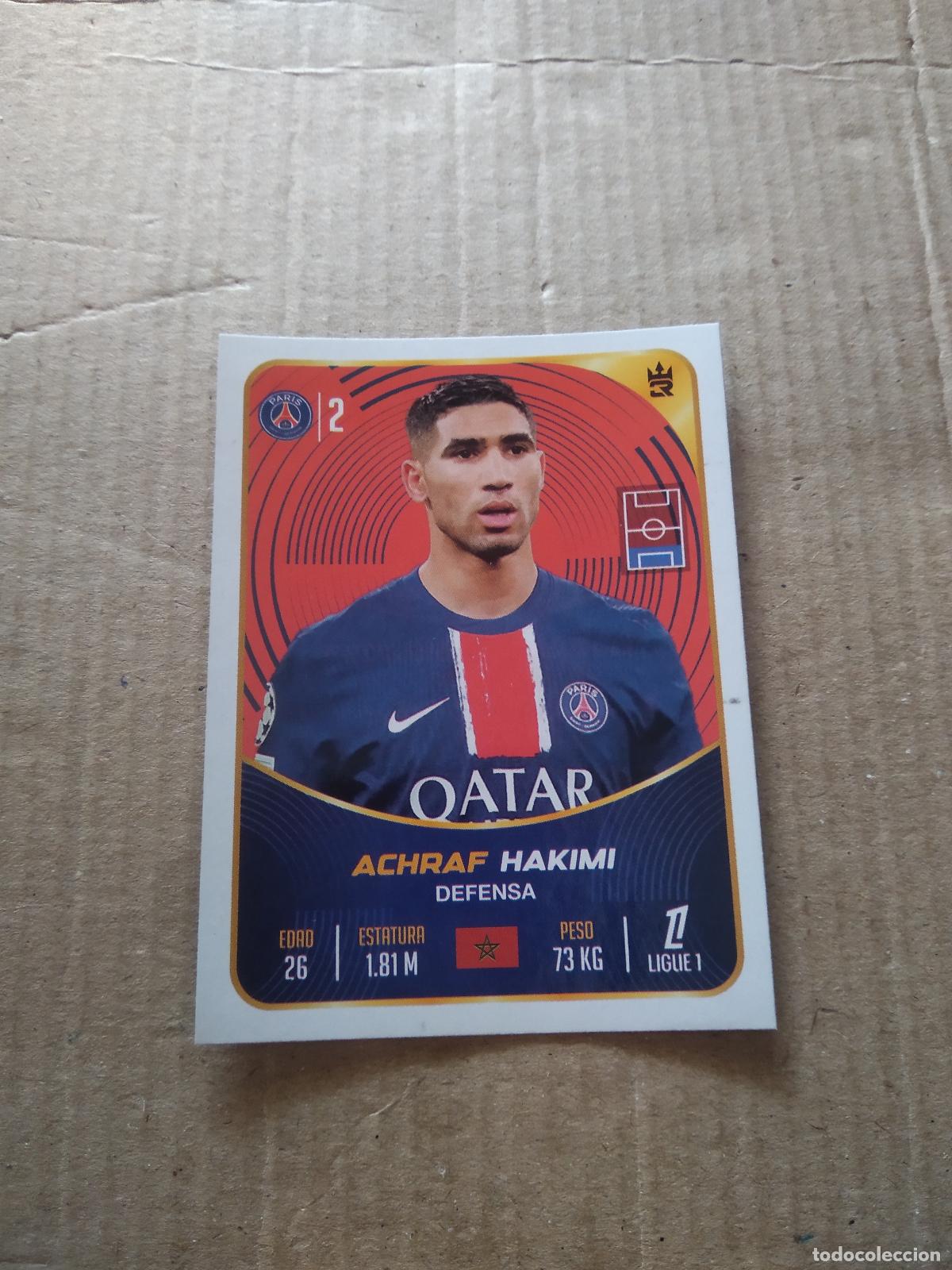 Cromos de f&uacute;tbol: 62 ACHRAF HAKIMI PARIS SAINT GERMAIN PSG CROMO FUTBOL MUNDIAL DE CLUBES 2025 3 REYES