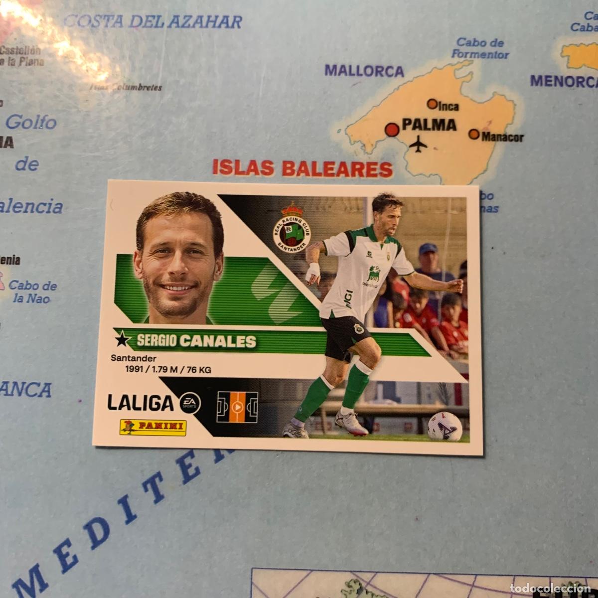 Cromos de f&uacute;tbol: Canales &Uacute;ltimo fichaje n&uacute;mero 1 Del Racing cromo de la liga este 26-27 2026-2027